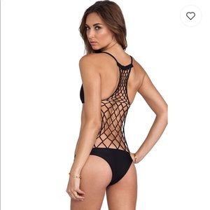 Mikoh Xavier One Piece Size Large Black